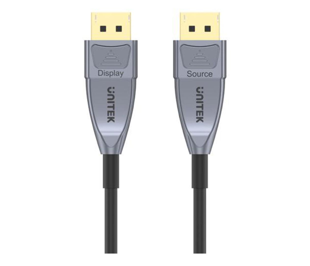 UNITEK DisplayPort 1.4 15m - optyczny, AOC, 8K - 668381 - zdjęcie